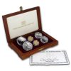 1992 6-Coin Commem Olympic Set BU & Proof (w/Box & COA)
