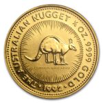 1992 Australia 1/4 oz Gold Nugget BU