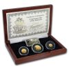 1992 Bahamas 4-Piece Gold/Silver Flamingos Proof Set