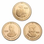 1992 British Virgin Islands 3-Coin Gold Columbus Proof Set