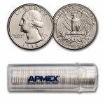 1992-D Washington Quarter 40-Coin Roll BU