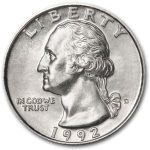 1992-D Washington Quarter BU