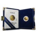 1992-P 1/10 oz Proof American Gold Eagle (w/Box & COA)