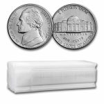 1992-P Jefferson Nickel 40-Coin Roll BU
