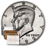 1992-P Kennedy Half Dollar 20-Coin Roll BU