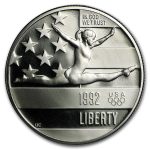 1992-P Olympic Gymnast 1/2 Dollar Clad Commem BU (Capsule Only)