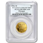 1992-W Gold $5 Commem Olympic PR-70 PCGS