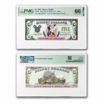 1993 $5.00 (AA) Closed-Eyed Goofy CU-66 EPQ PMG (DIS#28)