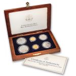 1993 6-Coin Commem Bill of Rights Set BU & Proof (w/Box & COA)