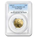 1993-P 1/4 oz Proof American Gold Eagle PR-69 DCAM PCGS
