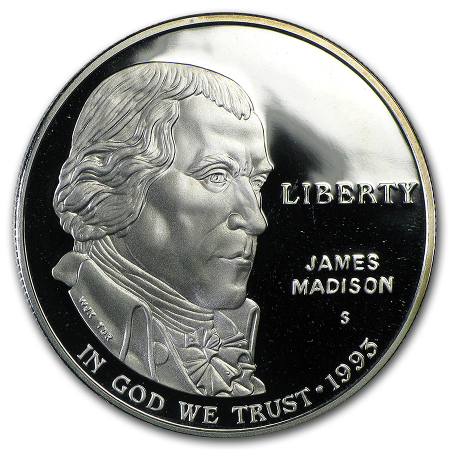 1993-S Bill of Rights $1 Silver Commem Proof (Capsule Only)