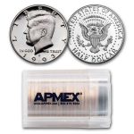 1993-S Kennedy Half Dollar 20-Coin Roll Proof