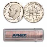1993-S Roosevelt Dime 50-Coin Roll Proof