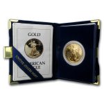 1993-W 1 oz Proof American Gold Eagle (w/Box & COA)