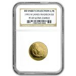 1993-W Gold $5 Commem Bill of Rights PF-69 NGC