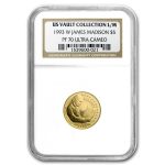 1993-W Gold $5 Commem Bill of Rights PF-70 NGC