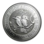 1994 Australia 2 oz Silver Kookaburra BU