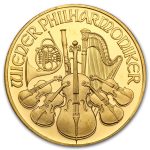 1994 Austria 1/2 oz Gold Philharmonic BU