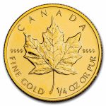 1994 Canada 1/4 oz Gold Maple Leaf BU