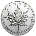 1994 Canada 1 oz Silver Maple Leaf BU