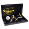 1994 China 4-coin Unicorn Proof Set (w/Box & COA)