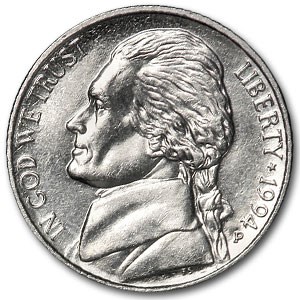 1994-P Jefferson Nickel BU