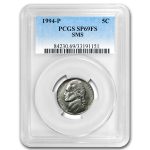 1994-P Jefferson Nickel Matte Finish SP-69 PCGS (Full Steps)