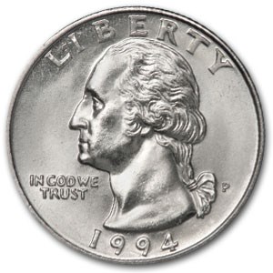 1994-P Washington Quarter BU