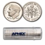 1994-S Roosevelt Dime 50-Coin Roll Proof