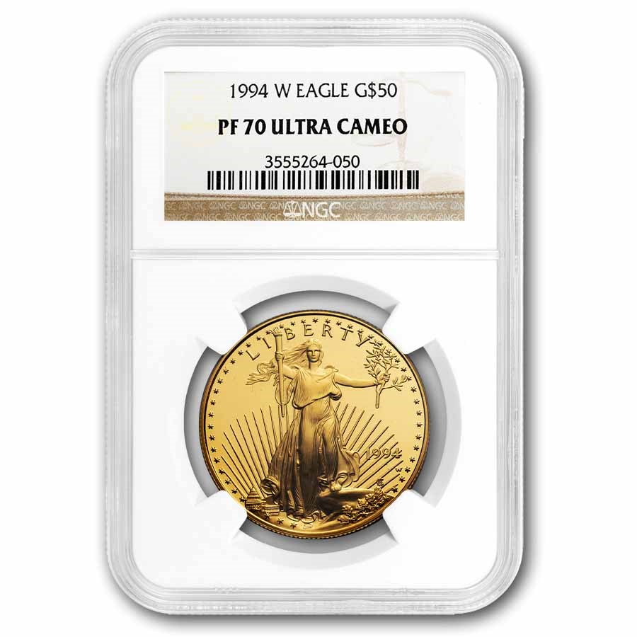 1994-W 1 oz Proof American Gold Eagle PF-70 UCAM NGC