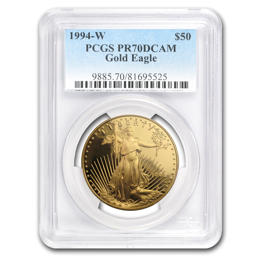 1994-W 1 oz Proof American Gold Eagle PR-70 PCGS