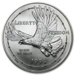 1994-W Prisoner of War $1 Silver Commem BU (Capsule only)