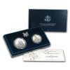 1995 2-Coin Civil War Battlefield Set BU (w/Box & COA)