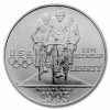 1995-D Olympic Cycling $1 Silver Commem BU (w/Box & COA)