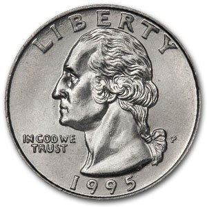 1995-P Washington Quarter BU