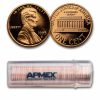 1995-S Lincoln Cent 50-Coin Roll Proof