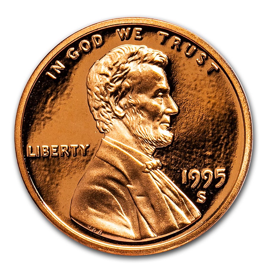 1995-S Lincoln Cent Gem Proof (Red)