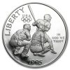1995-S Olympic Baseball 1/2 Dollar Clad Commem PR (Capsule only)