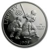 1995-S Olympic Baseball 1/2 Dollar Clad Commem Proof (Box & COA)