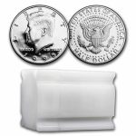 1995-S Silver Kennedy Half Dollar 20-Coin Roll Proof