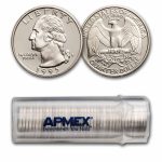 1995-S Washington Quarter 40-Coin Roll Proof