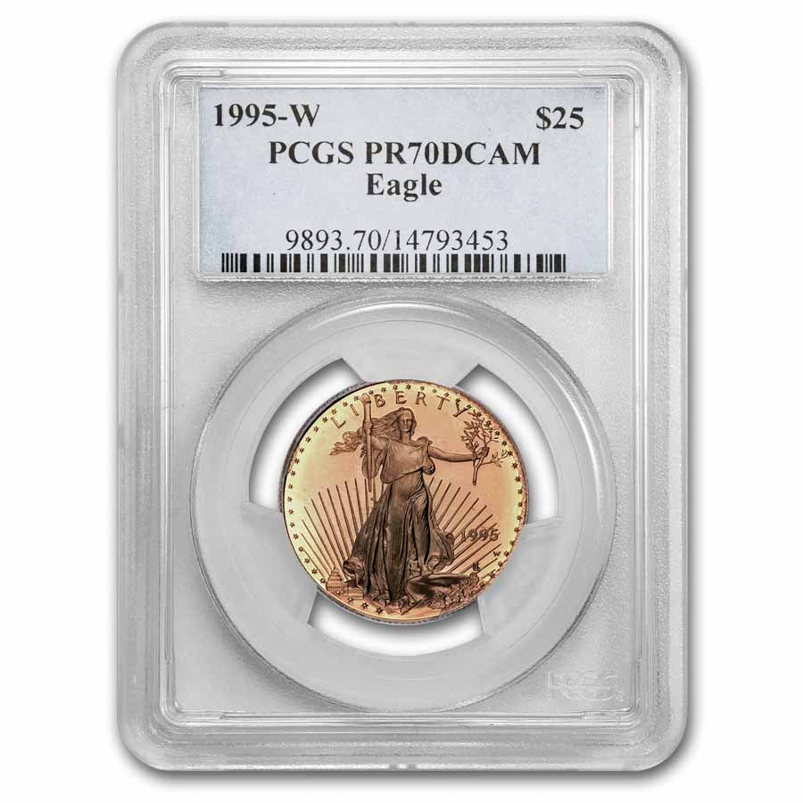1995-W 1/2 oz Proof American Gold Eagle PR-70 DCAM PCGS