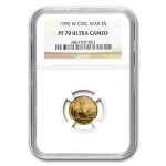 1995-W Gold $5 Commem Civil War PF-70 NGC