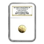 1995-W Gold $5 Commem Olympic Torch Runner PF-69 NGC