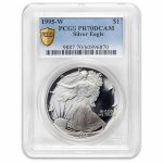 1995-W Proof American Silver Eagle PR-70 PCGS
