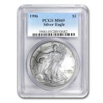 1996 American Silver Eagle MS-69 PCGS
