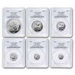 1996 Australia 6-Coin Platinum Koala Set MS-69 PCGS (3.90 oz)