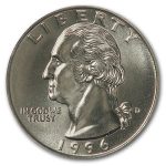 1996-D Washington Quarter BU