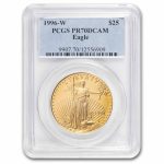 1996-W 1/2 oz Proof American Gold Eagle PR-70 PCGS