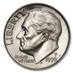 1996-W Roosevelt Dime BU